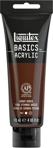 Vista 37 de Liquitex BASICS Pintura Acrílica, Tubo de 250ml (8.5 oz), Azul Ftalocianina