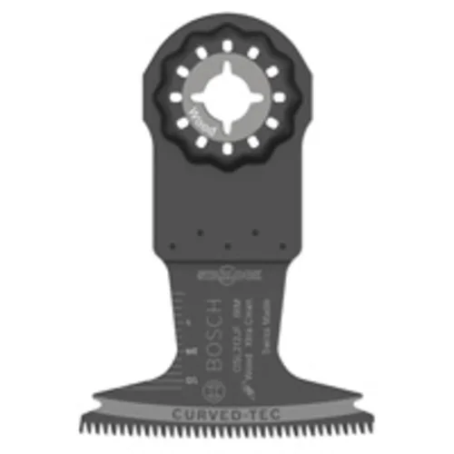 Vista 14 de Bosch OSL114 1-1/4 pulg. Starlock® Cuchilla de corte de inmersión de acero de alto carbono para herramienta multioscilante