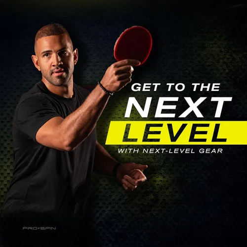 Vista 7 de PRO-SPIN Palas de ping pong - Raquetes de tenis de mesa de nivel profesional con fibra de carbono para un control superior Lámina de 7 capas, goma