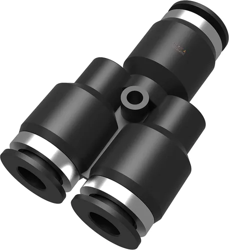 Vista 15 de Utah Pneumatic Conexiones de presión de 1/4 para conectar, accesorios de línea de aire en T, accesorios neumáticos de conexión rápida