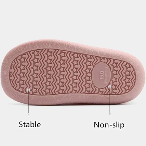 Vista 4 de Botas de lluvia para bebés, botas de lluvia cortas para niños pequeños, fáciles de poner, ligeras e impermeables