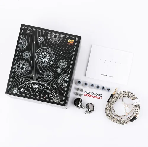 Vista 7 de Linsoul SIMGOT EA500 LM 2ª Generación - Auriculares intraaurales con controlador dinámico de doble imán y doble cavidad, auriculares con cable