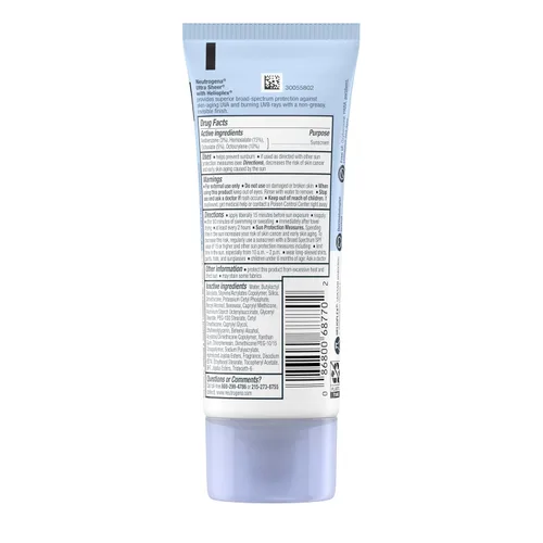 Vista 9 de Neutrogena Ultra Sheer Dry Touch - Loción de protección solar SPF 70, amplio espectro, resistente al agua de 80 minutos, sin aceite, sin oxibenzona