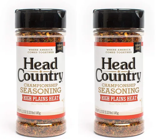 Vista 8 de Head Country Bar-B-Q Championship Seasoning, Original Condimento para Barbacoa Sin Gluten, Sin MSG Mezcla de Especias Secas Audaz y Herbácea