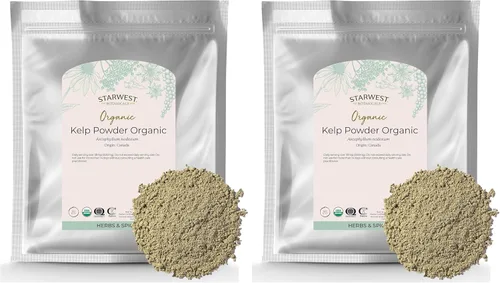 Vista 7 de Starwest botánicos Kelp en polvo orgánico, 1 libra Bolsa, 1, 1