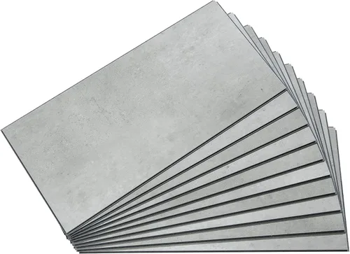 Vista 22 de Palisade Azulejos de Vinilo Entrelazados Impermeables para Pared/Salpicadero para Cocina o Baño en Pizarra Agrietada (Muestra de 4.5x11 pulgadas)