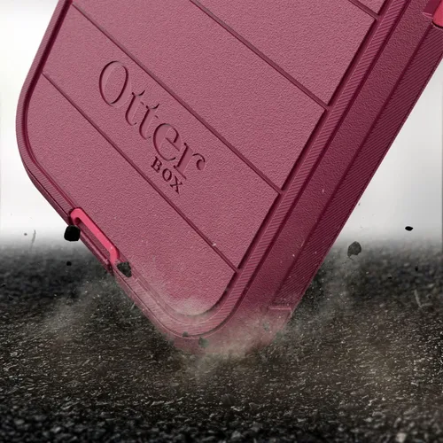 Vista 5 de Funda OtterBox Defender Series para iPhone 12 e iPhone 12 Pro (Solamente) - Solo Funda - Protección de Defensa Microbiana - Embalaje No Minorista