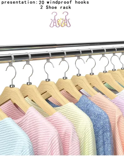 Vista 7 de AIODE Estante de secado de ropa para ropa plegable sin instalación Estante ajustable de acero inoxidable para ropa