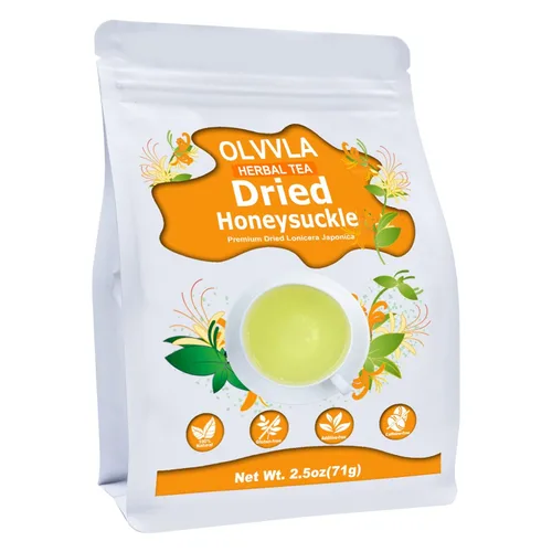 Vista 14 de Olvvla - Bolsas de té de melón amargo - 100 unidades - Momordica Charantia seca natural cortada y tamizada - Sin cafeína - Té de hierbas puro - Sin