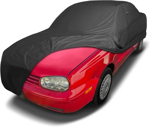 Vista 31 de iCarCover Funda de automóvil personalizada para Volkswagen Arteon (2018-2024), impermeable, para todo tipo de clima, lluvia, nieve, UV, protector