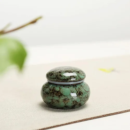 Vista 11 de Paquete de 2 urnas pequeñas para recuerdo de cenizas humanas, mini urnas de bambú con patrón de árbol de la vida, mini urna de cremación