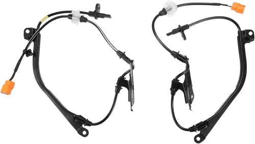 Motoforti Sensor de velocidad ABS delantero izquierdo derecho para Acura TL 2004-2008, goma, No.57450SEPA01/57455SEPA01, negro, 2 unidades