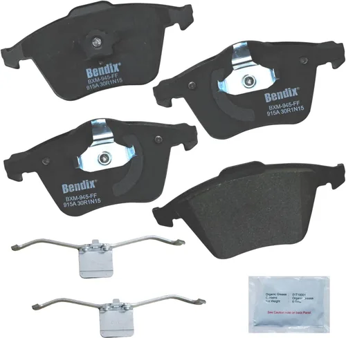 Vista 313 de Bendix Pastillas de freno delanteras de cerámica Priority1 CFC465AK2 para Acura EL 2005-1997, Honda Civic 2011-1996, Insight 2014-2010