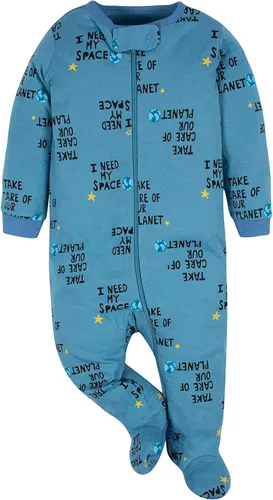 Vista 4 de Gerber Sleep 'n Play - Mamelucos para niños bebés, paquete de 4