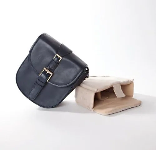 Vista 3 de Isaac Mizrah Jane - Bolso bandolera de piel auténtica