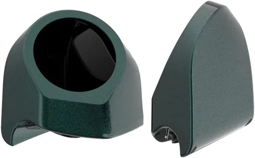 Vista 396 de Advanblack Alpine Green Tour Pack - Paquete de altavoces de 6.5 pulgadas, carcasa de audio trasera, color a juego, ajuste Harley King Tour Pack