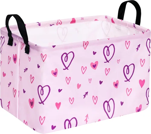 Vista 13 de Cesta Rectangular de Regalo, Cesta de Almacenamiento para Guardería, Cesto de Ropa Sucia, Caja de Almacenamiento y Contenedores para Ropa del Hogar