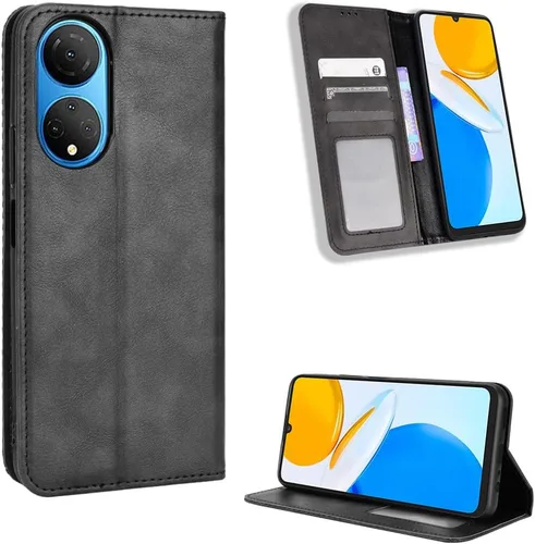 Vista 77 de Funda para BLU Bold N2, funda de piel sintética para BLU Bold N2, funda para BLU Bold N2 5G N0050UU Funda de piel sintética negra Negro