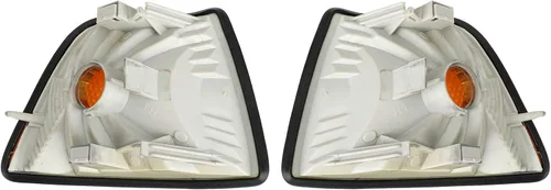 Vista 3 de Topteng Luces de estacionamiento de señal de esquina para automóvil, luces de esquina para BMW E36 Serie 3 4DR Sedán/Hatchback 1992-1998