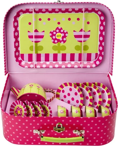 Juego de té de estaño Alex Toys.