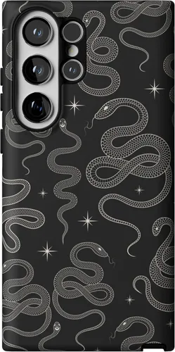 Vista 38 de Casely Funda para Galaxy S9 Postura de cadáver Yoga de esqueleto Diseño protector delgado esencial de doble capa