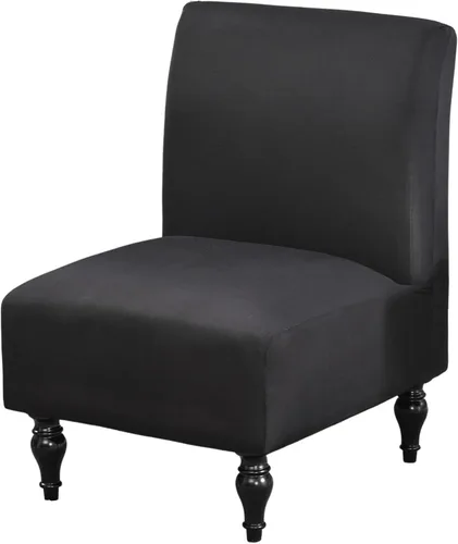 Funda para Silla de Acento sin Brazos, Funda Elástica para Silla Súper Ajuste, Funda Protectora de Muebles para Silla sin Brazos para Sala de Estar,