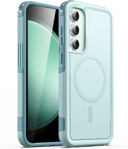 Vista 9 de JETech Funda para Samsung Galaxy S23 FE de 6.4 pulgadas, compatible con accesorios MagSafe, protección resistente de doble capa a prueba de golpes