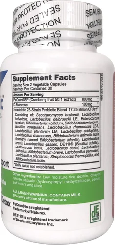 Vista 2 de DrFormulas Probióticos para mujeres Probiótico Nexabiótico para apoyar el embarazo, mamá y bebé mejor utilizado con vitaminas prenatales