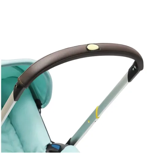 Vista 8 de MINILUJIA Funda de piel sintética con cremallera extraíble para manillar, compatible con asientos de automóvil y cochecitos Doona (negro)