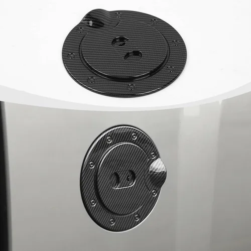 Vista 10 de RAZPOY Negro Tapa de Repuesto para Tanque de Gasolina Compatible con Chevy Silverado y GMC-SIERRA 2007-2013