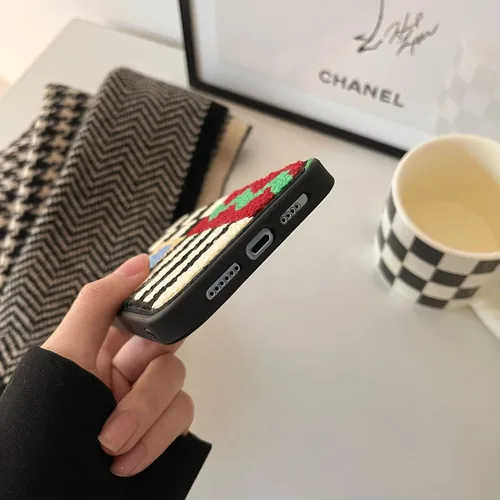 Vista 7 de Funda para teléfono con diseño geométrico retro y cálido para iPhone 14 Pro Max, funda protectora de cuerpo completo antideslizante para iPhone 14