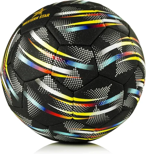 Vista 27 de Western Star Soccer Ball Helix- Size 3 4 5 - Official Match Grade Soccer Balls - Attractive and Durable Design