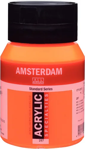 Vista 31 de Amsterdam Serie Estándar Tubo de Pintura Acrílica 120ml Azo Naranja 276 (17092762)
