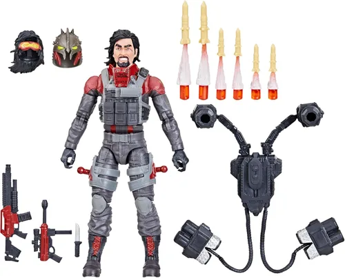 G.I. Joe Classified Series #118, Iron Grenadier - Figura de acción coleccionable de 6 pulgadas con 28 accesorios
