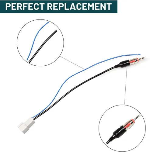 Vista 4 de Anina Cable adaptador de antena compatible con 2009-2016 para Honda Accord Civic CR-V Insight Acura RDX TSX Cable de antena de fábrica