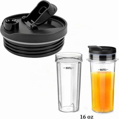 Vista 4 de 2 piezas de repuesto para licuadora Ninja de diámetro interior de 2.81 pulgadas para licuadora Ninja BL660 BL740 BL770 BL780 BL810 BL820 BL830