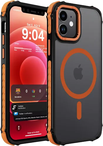 Vista 35 de DEERLAMN Funda Magnética Fuerte para iPhone Air 6.5 Pulgadas, [Compatible con Magsafe] [Protección contra caídas de grado militar] Funda protectora