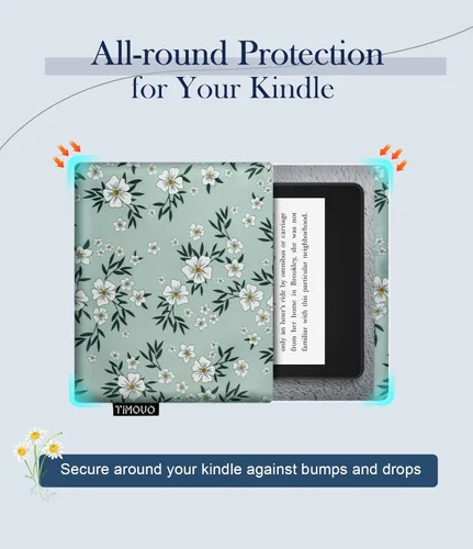 Vista 4 de TiMOVO Funda para libro electrónico de 7 pulgadas, Paperwhite y Colorsoft Signature Edition (2024), funda protectora para lector electrónico kobo