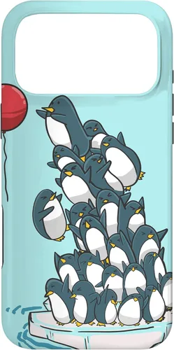 Vista 22 de Penguins Balloon Funny Sea Bird Water Animal Girls Gift Case for iPhone 17