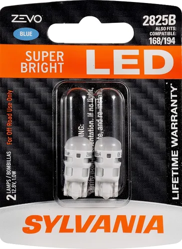 Vista 15 de Foco LED blanco Sylvania Zevo 168 T10 W5 W (Paquete de 1), 168, Blanco