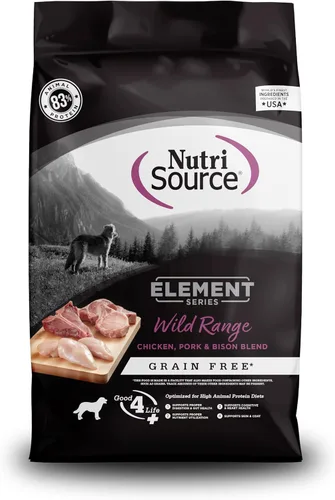 Vista 11 de NutriSource Element Series Outback Trails Alimento Seco para Perros, Cordero, Canguro y Jabalí, 4 libras