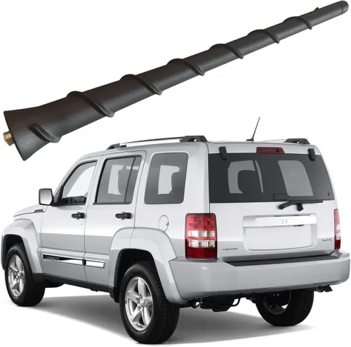 Antena de goma para Jeep Liberty (2011-2012), antena Jeep Liberty – A prueba de lavado de autos, 8 pulgadas de bobina de cobre interna de reemplazo