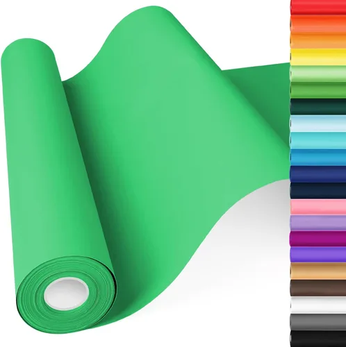 Vista 10 de Papel de regalo negro de 15 x 390 pulgadas, rollo de papel kraft para tablón de anuncios, papel de arte, caballete de póster, rollo de papel