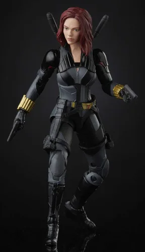 Vista 6 de Hasbro Marvel Black Widow Legends Series - Figura de acción coleccionable de 6 pulgadas, diseño premium, 6 accesorios, a partir de 4 años