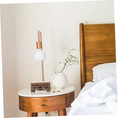 Vista 4 de IMIKEYA Base de maceta de madera, soporte de exhibición chino, decoración para el hogar, soporte de esferas de madera, estante de plantas, soporte