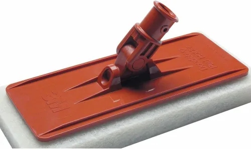 Vista 2 de 3M Doodlebug Soporte para almohadilla de piso, naranja, 9 pulgadas de largo x 3.75 pulgadas de ancho, plástico 1 unidad