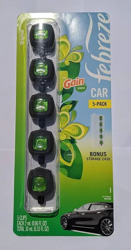 Vista 4 de Febreze Clip de ventilación para automóvil con aroma Downy April Fresh
