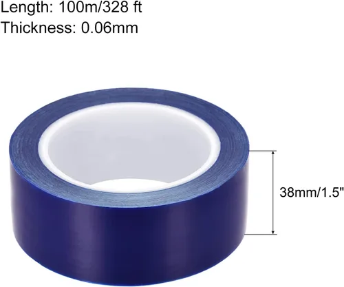 Vista 2 de MECCANIXITY Película protectora extraíble, 1 1/2 pulgadas x 328 pies, rollo de película protectora contra arañazos para muebles, electrodomésticos