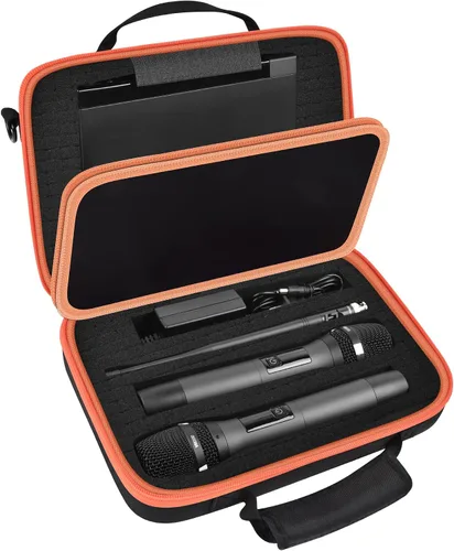 Vista 12 de ANKHOH - Funda de micrófono para sistemas de micrófono inalámbrico JBL Negro