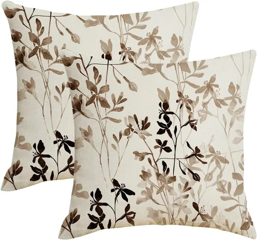 Vista 23 de Funda de almohada rústica con diseño de oso occidental, 2 piezas, 18 x 18 pulgadas, funda de almohada decorativa para decoración de sofá y vida